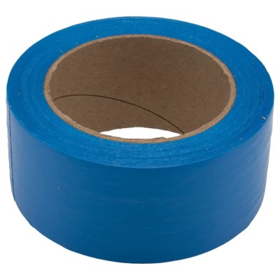 RS PRO Blue Polyvinyl Chloride 33 m Hazard Tape 0.14 mm Thickness 171-9693