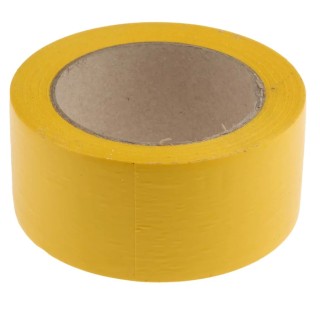 RS PRO Yellow Polyvinyl Chloride 33 m Hazard Tape 50 mm Width 0.14 mm Thickness 171-9692