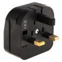 PowerConnections Mains Connector Converter Europe to UK, Type G British 3-Pin, 5A ECP-BR-5A