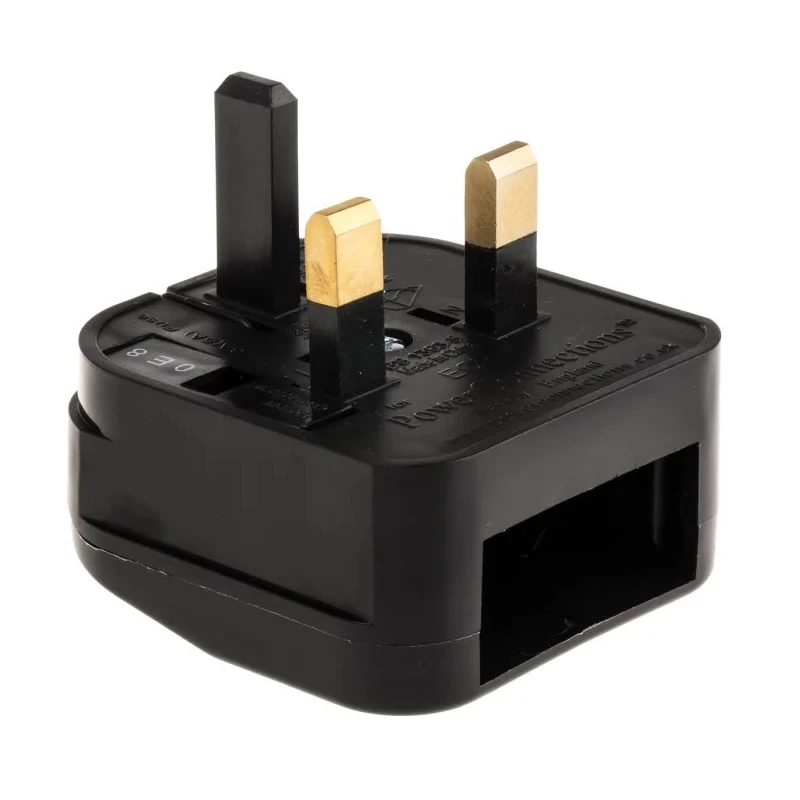 PowerConnections Mains Connector Converter Europe to UK Type G 5A 600W ECP-BR-5A