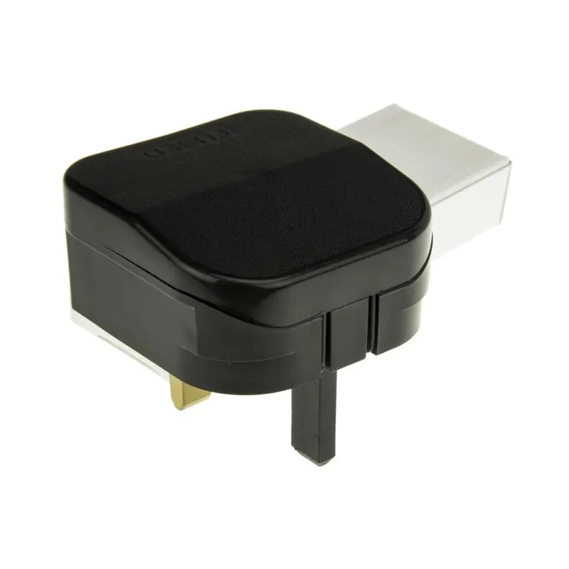 PowerConnections Mains Connector Converter Europe to UK, 3A Current ECP-BNR-3A