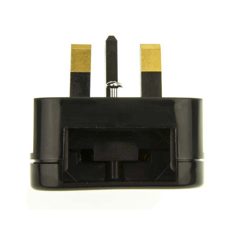 PowerConnections Mains Connector Converter Europe to UK, 3A Current ECP-BNR-3A