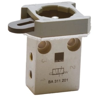 RS PRO Pneumatic Manual Control Valve, Metric Thread M5, 3 Port, 3/2 Function, 10 Bar Pressure, 125 L/min Flow 784-0050