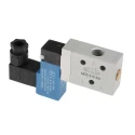RS PRO Pneumatic Solenoid Valve 3/2 NC Solenoid/Spring G 1/8 24V dc 784-0048