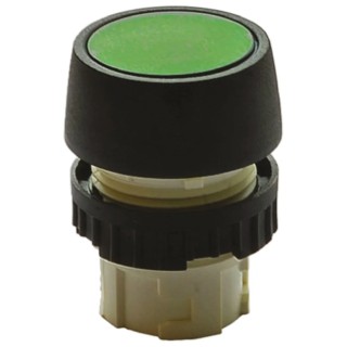 RS PRO Push Button Switch with Green Round Actuator, IP66 and IP67 Protection, Operating Temperature -10°C to 50°C 784-0063