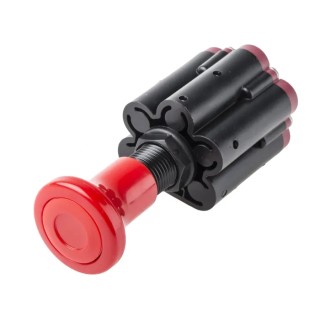RS PRO Push Pull 4/2 Pneumatic Manual Control Valve, Push-In 6 mm, Red Control Button, Max Pressure 16 Bar, Max 784-0076