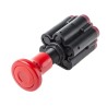 RS PRO Push Pull 4/2 Pneumatic Manual Control Valve, Push-In 6 mm, Red Control Button, Max Pressure 16 Bar, Max 784-0076