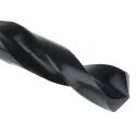 RS PRO HSS Helical Flute Reduced Shank Drill Bit 15.5mm Diameter 156mm Overall Length Black Finish 784-4822