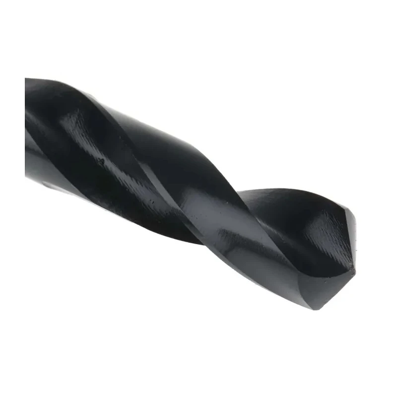 RS PRO HSS Helical Flute Reduced Shank Drill Bit 15.5mm Diameter 156mm Overall Length Black Finish 784-4822
