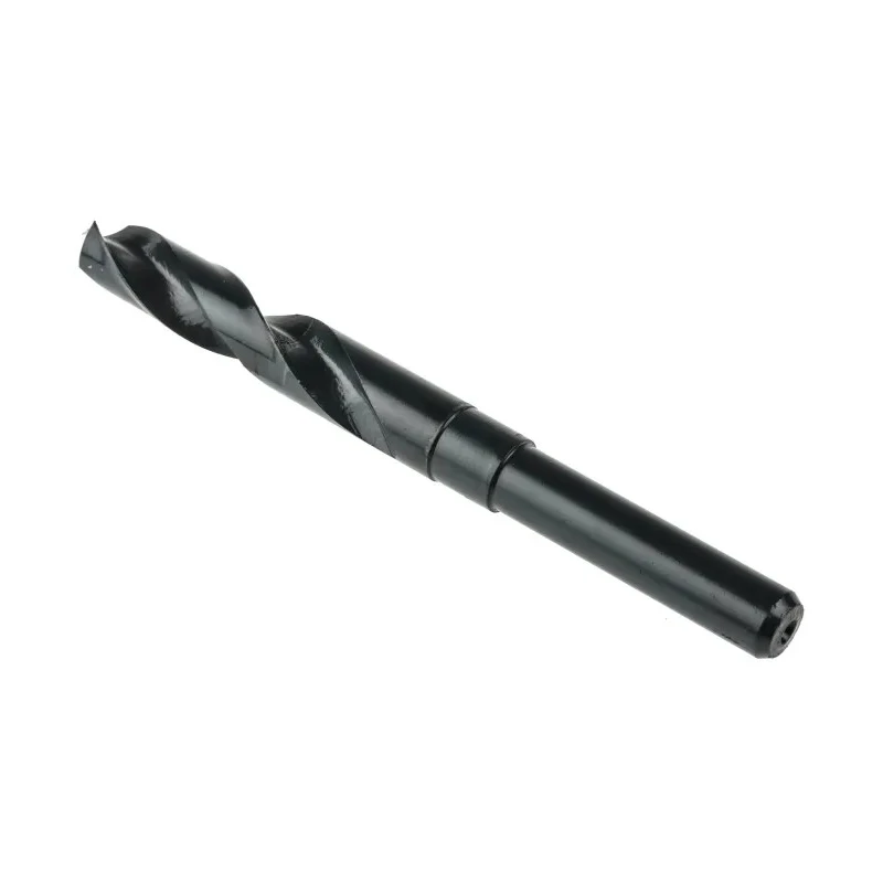 RS PRO HSS Helical Reduced Shank Jobber Drill Bit 15 mm Diameter 156 mm Overall Length 118° Point Angle Black Finish 784-4829