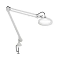 Luxo LED Magnifying Lamp with Table Clamp, 5dioptre, 127 mm Lens Diameter, 1.05m Maximum Reach LFG028261