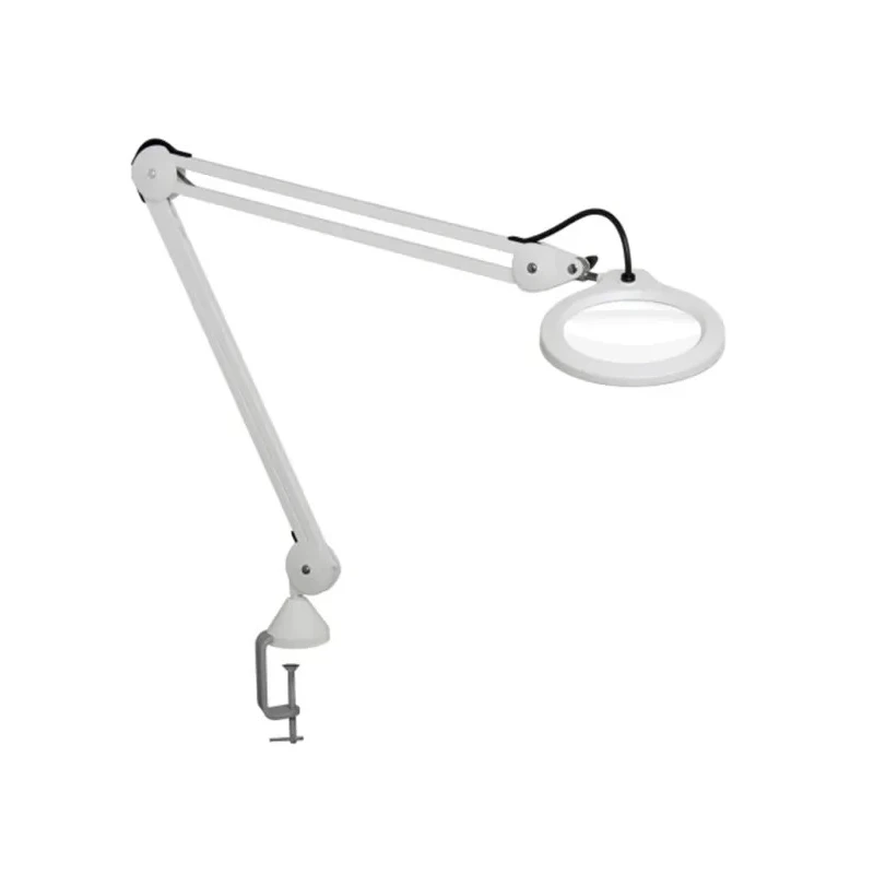Luxo LED Magnifying Lamp with Table Clamp, 5dioptre, 127 mm Lens Diameter, 1.05m Maximum Reach LFG028261