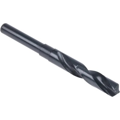 RS PRO High-Speed Steel (HSS) Twist Drill Bit, 16mm Diameter, 156mm Overall Length, Reduced Shank, Black Finish 784-4826
