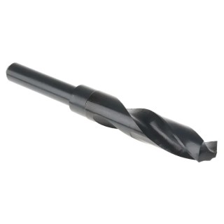 RS PRO High-Speed Steel (HSS) Helical Flute Reduced Shank Drill Bit 18.5mm Diameter, 156mm Overall Length, 12.7mm 784-4844