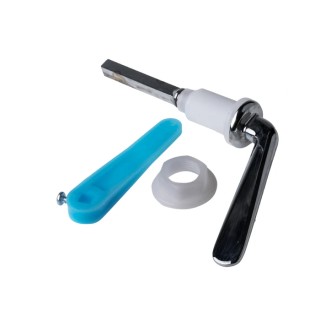 RS PRO Chrome Low Level Cistern Handle Toilet Fitting United Kingdom 784-5364