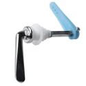 RS PRO Chrome Low Level Cistern Handle Toilet Fitting United Kingdom 784-5364