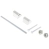 RS PRO Toilet Fitting Hinge Fitting Kit and Rod for Toilet Seat 784-5617