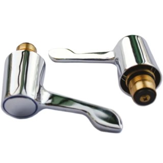 RS PRO Chrome Adapt-A-Tap Lever Conversion Kit for Use with 1/2 in Tap 784-5217