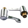 RS PRO Chrome Adapt-A-Tap Lever Conversion Kit for Use with 1/2 in Tap 784-5217