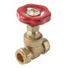 RS PRO Brass Gate Valve Compression Connection 15 mm 16 Bar Maximum Operating Pressure 784-5721