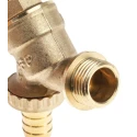 RS PRO Brass Twist Handle Bib Tap 1/2 in, 16 bar Maximum Pressure 784-5728
