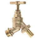 RS PRO Brass Twist Handle Bib Tap 1/2 in, 16 bar Maximum Pressure 784-5728