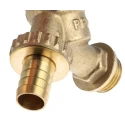 RS PRO Brass Twist Handle Bib Tap 1/2 in, 16 bar Maximum Pressure 784-5728