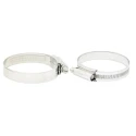 RS PRO 316 Stainless Steel Slotted Hex Hose Clip 12.3mm Band Width 18-25mm Inside Diameter 172-0596