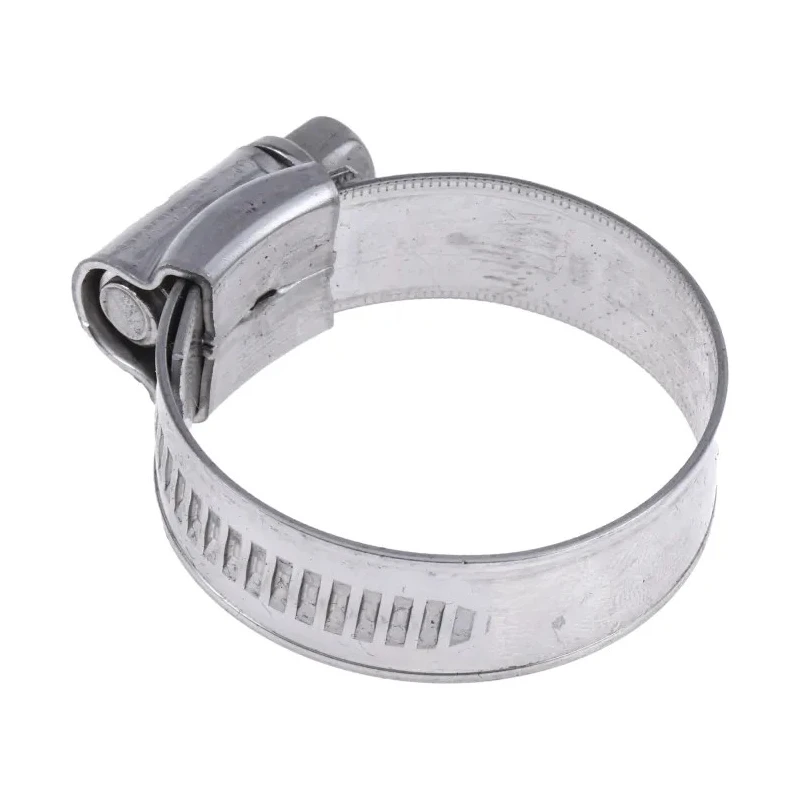 RS PRO 316 Stainless Steel Slotted Hex Hose Clip 14.7mm Width, 25-35 mm ID 172-0598