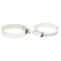 RS PRO 316 Stainless Steel Slotted Hex Hose Clip 14.7mm Band Width 30-40mm ID 172-0599