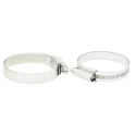 RS PRO 316 Stainless Steel Slotted Hex Hose Clip 14.7mm Band Width 22mm to 30mm Inside Diameter 172-0597