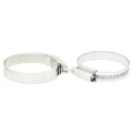 RS PRO 316 Stainless Steel Slotted Hex Hose Clip 14.7mm Width 55 to 70 mm Inside Diameter 172-0604