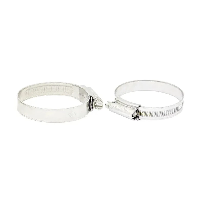 RS PRO 316 Stainless Steel Slotted Hex Hose Clip 14.7mm Band Width 70-90mm ID 172-0606