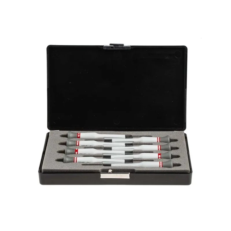 Facom Phillips, Slotted Precision Screwdriver Set, 8-Piece, Tip Sizes 1 mm to 2.5 mm AE.J1