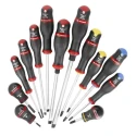 Facom Phillips, Pozidriv, Slotted Standard Screwdriver Set, 13-Piece ATWH.J13