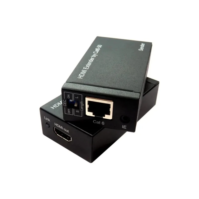 NewLink 1 Port HDMI over Catx HDMI Extender Pair 50m, 1920 x 1080 Pixel Maximum Resolution HD-EX344DUO