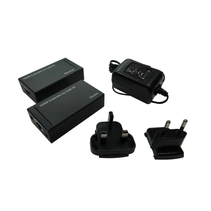 NewLink 1 Port HDMI over Catx HDMI Extender Pair 50m, 1920 x 1080 Pixel Maximum Resolution HD-EX344DUO