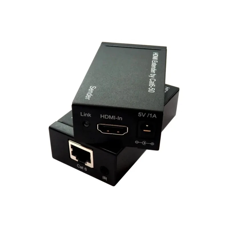 NewLink 1 Port HDMI over Catx HDMI Extender Pair 50m, 1920 x 1080 Pixel Maximum Resolution HD-EX344DUO