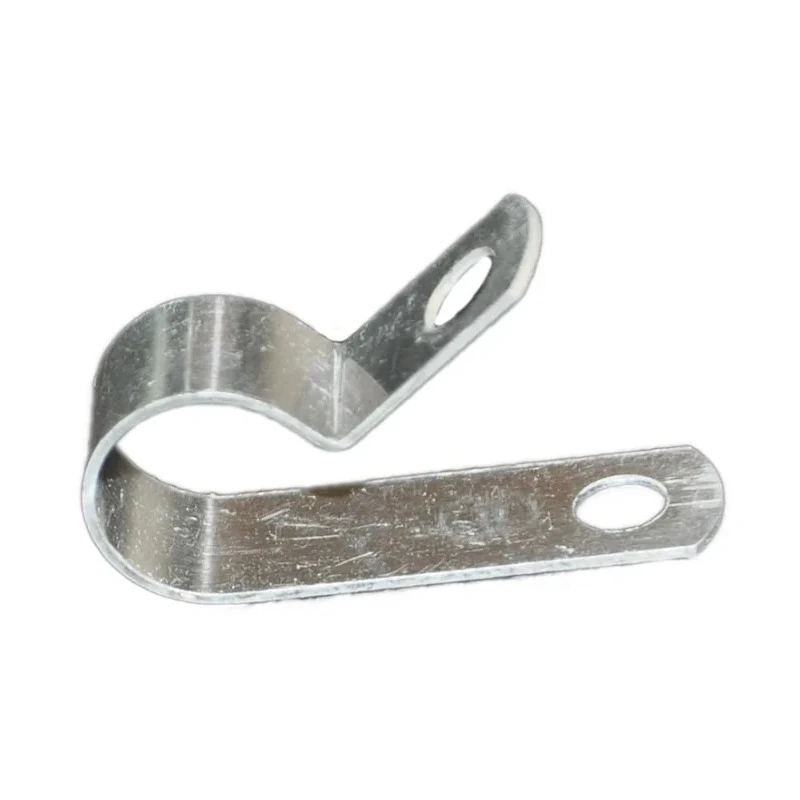 RS PRO Silver Aluminium Cable Clip 11.1 mm Max. Bundle Diameter Screw Fixing 9.5 mm Width 172-0827