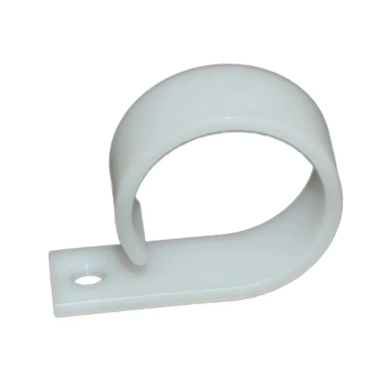 RS PRO Natural Polyamide 66 Cable Clip, 26 mm Maximum Bundle Diameter, Screw Fixing, Length 39.85 mm Width 12.6 mm 172-0850