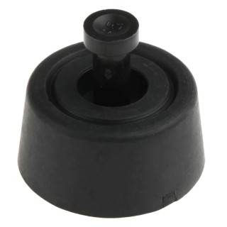 Richco Round Anti-Vibration Mount Rubber Foot 20 mm Outside Diameter 15.5 mm Height Model 172-0852