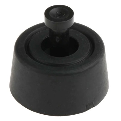 Richco Round Anti-Vibration Mount Rubber Foot 20 mm Outside Diameter 15.5 mm Height Model 172-0852