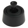 Richco Round Anti-Vibration Mount Rubber Foot 20 mm Outside Diameter 15.5 mm Height Model 172-0852