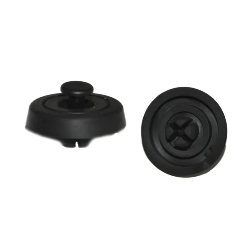 Richco Round Anti-Vibration Mount Rubber Foot 25 mm Outside Diameter 10 mm Overall Height 172-0853