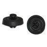 Richco Round Anti-Vibration Mount Rubber Foot 25 mm Outside Diameter 10 mm Overall Height 172-0853