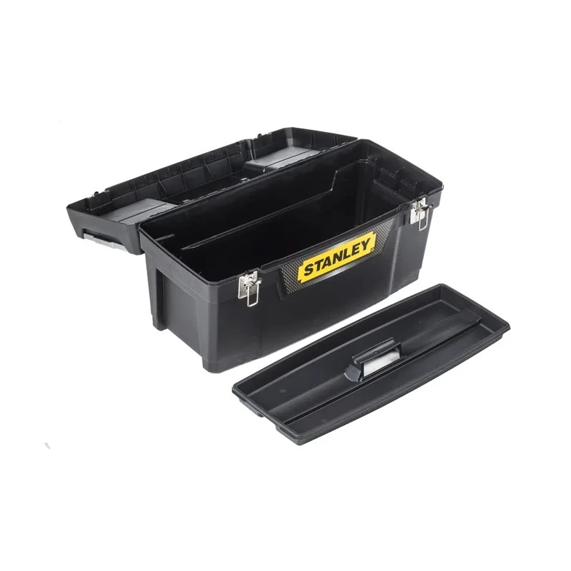 Stanley 1 Drawer Plastic Tool Box 635 mm Length x 292 mm Width x 635 mm Height 2.6 kg 1-94-859