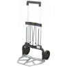 RS PRO Medium Duty Foldable Aluminium Sack Truck 125 kg Load, 485 mm x 350 mm Toe Plate, 175 mm Wheels, Model 784-6036