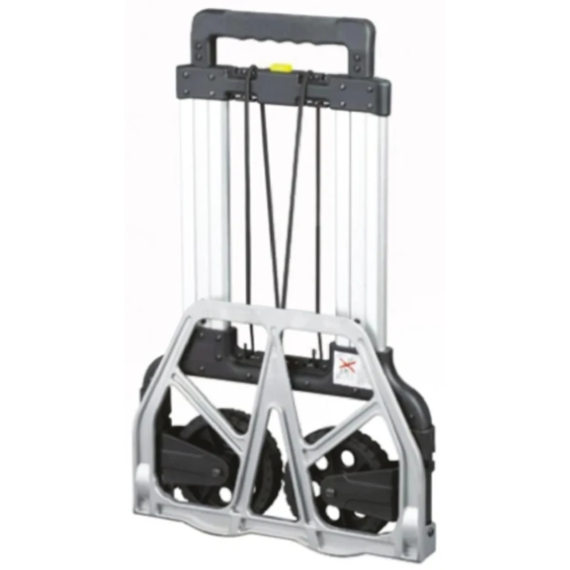 RS PRO Medium Duty Foldable Aluminium Sack Truck 125 kg Load, 485 mm x 350 mm Toe Plate, 175 mm Wheels, Model 784-6036