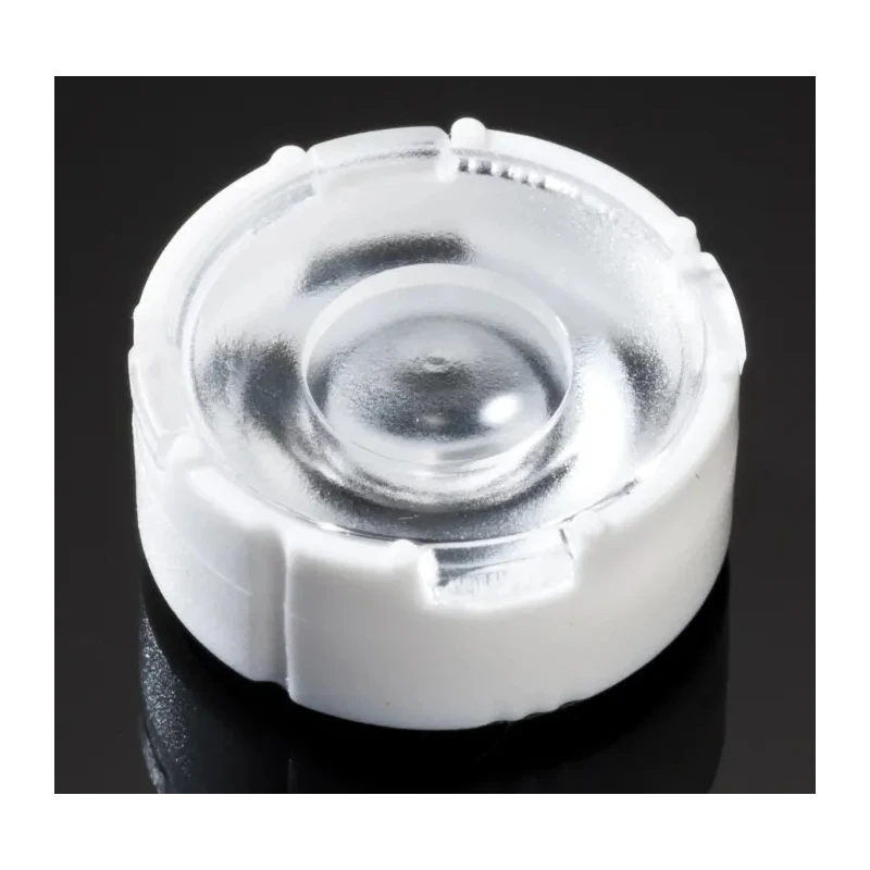 Ledil Tina3 Series LED Lens Assembly 30 to 48° Wide Angle Beam, 16.3mm Diameter, 7.3mm Height 