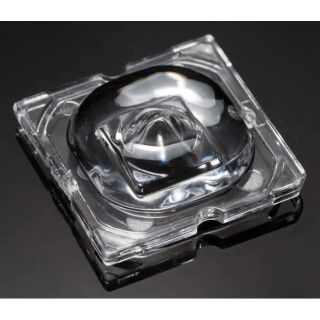 Ledil Street Lighting Dome LED Lens, Polymethyl Methacrylate, Viewing Angle 145 to 156 °, 25mm x 25mm CA12891_STRADA-SQ-VSM